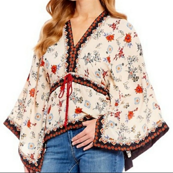 Chelsea & Violet Tops - Chelsea and Violet Boho Peasant Top
